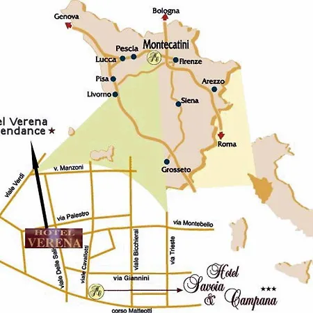 Verena Dependance Savoia & Campana מלון מונטה קטיני טרמה